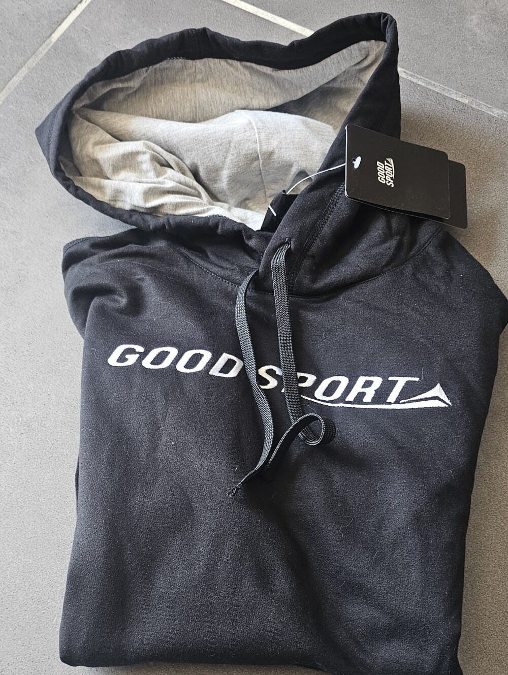 Good Sport Women's Black Pullover Hoodie Size XL